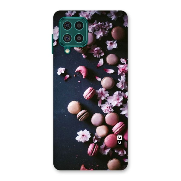 Macaroons And Cheery Blossoms Back Case for Galaxy F62