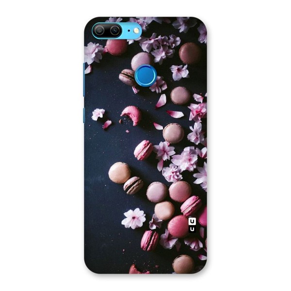 Macaroons And Cheery Blossoms Back Case for Honor 9 Lite
