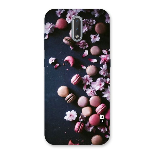 Macaroons And Cheery Blossoms Back Case for Nokia 2.3