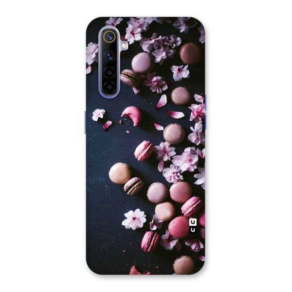 Macaroons And Cheery Blossoms Back Case for Realme 6