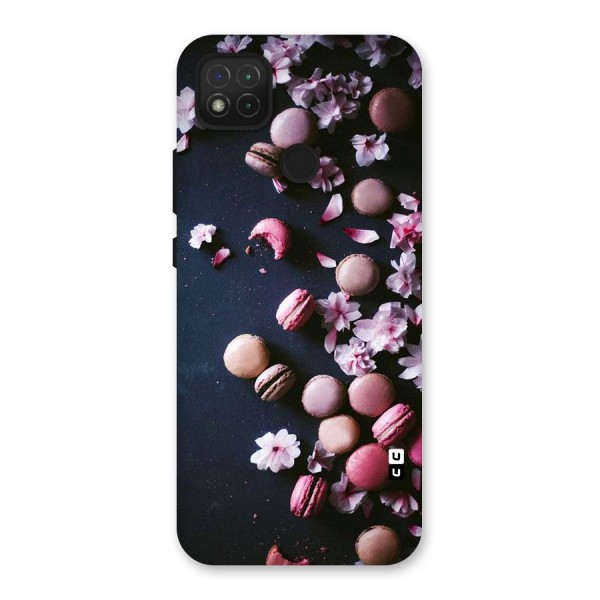 Macaroons And Cheery Blossoms Back Case for Redmi 9C