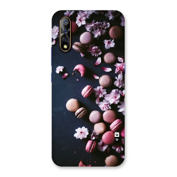 Macaroons And Cheery Blossoms Back Case for Vivo S1