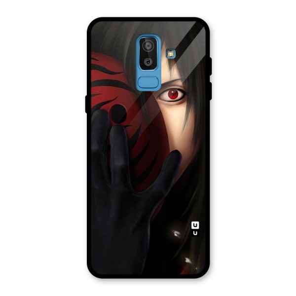 Madara Sharingan Glass Back Case for Galaxy J8