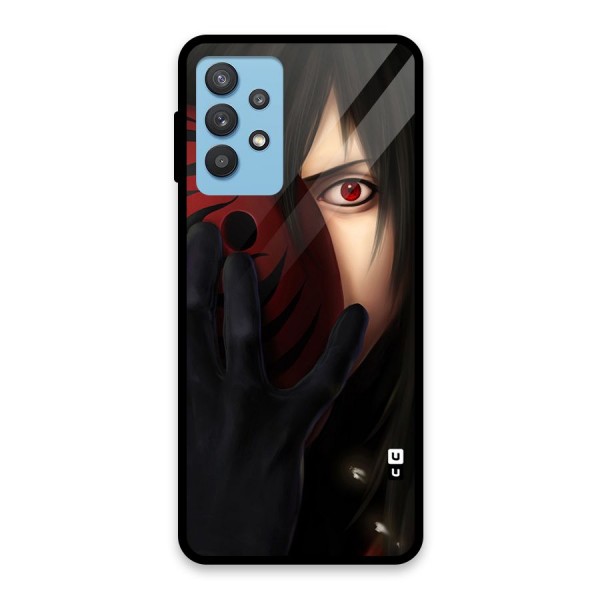 Madara Sharingan Glass Back Case for Galaxy M32 5G