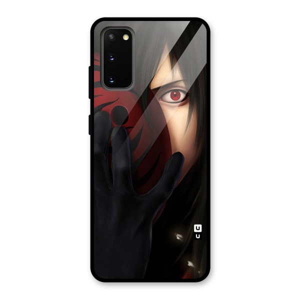 Madara Sharingan Glass Back Case for Galaxy S20