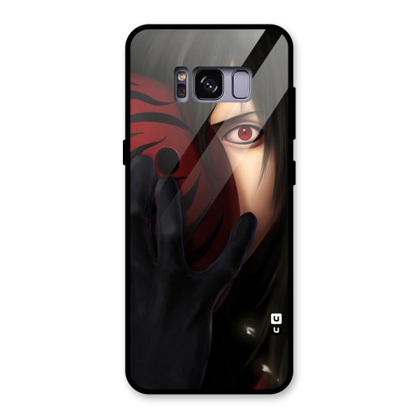 Madara Sharingan Glass Back Case for Galaxy S8