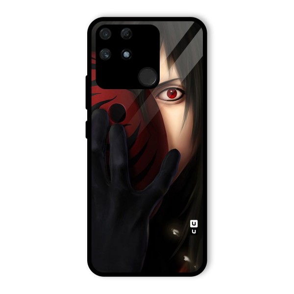 Madara Sharingan Glass Back Case for Realme Narzo 50A