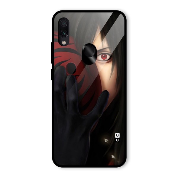 Madara Sharingan Glass Back Case for Redmi Note 7