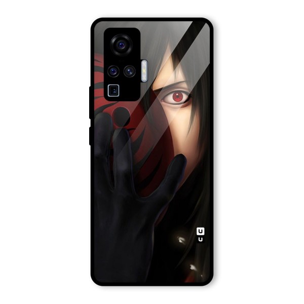 Madara Sharingan Glass Back Case for Vivo X50 Pro