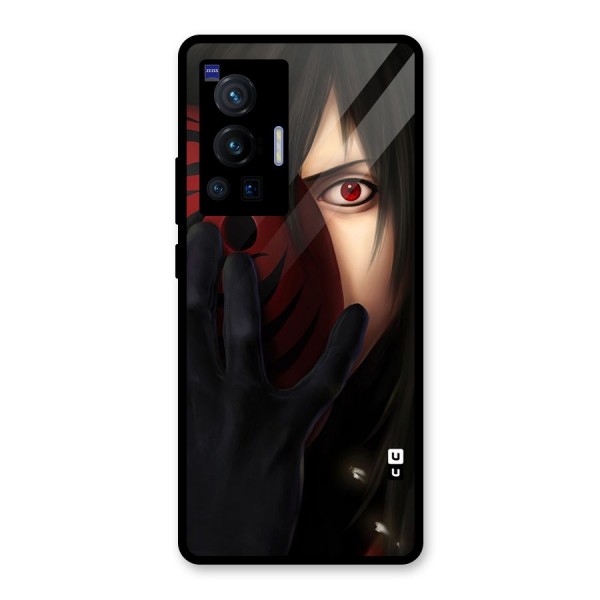 Madara Sharingan Glass Back Case for Vivo X70 Pro