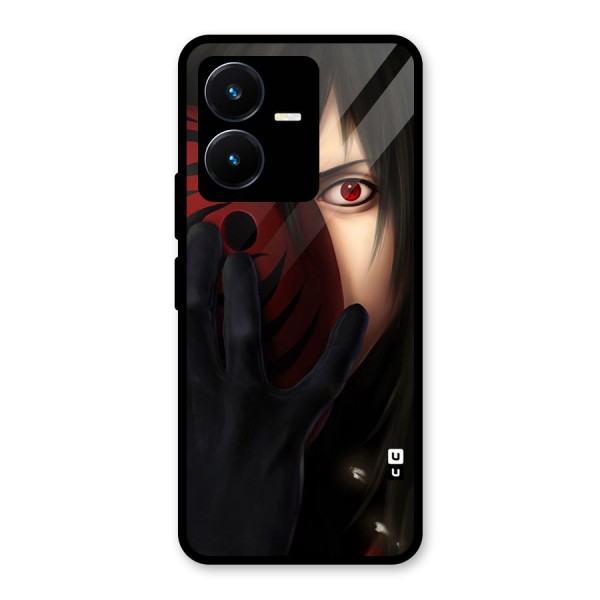 Madara Sharingan Glass Back Case for Vivo Y22