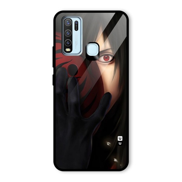 Madara Sharingan Glass Back Case for Vivo Y30