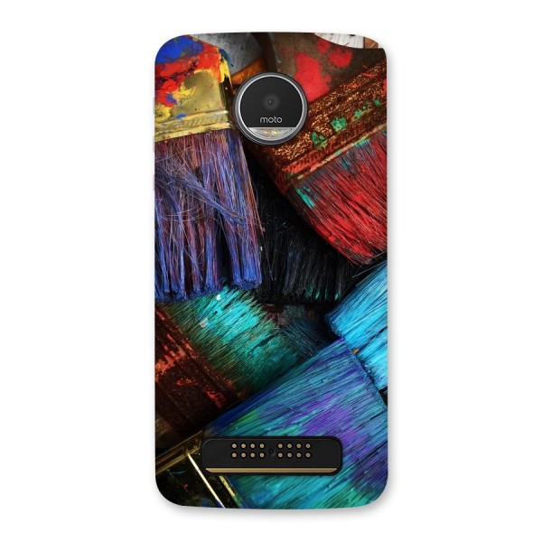 Magic Brushes Back Case for Moto Z Play