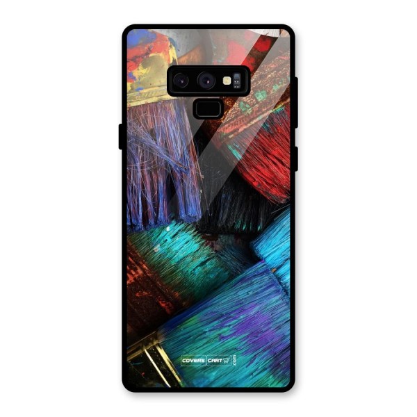 Magic Brushes Glass Back Case for Galaxy Note 9