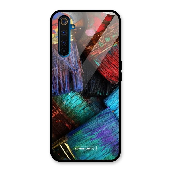 Magic Brushes Glass Back Case for Realme 6 Pro