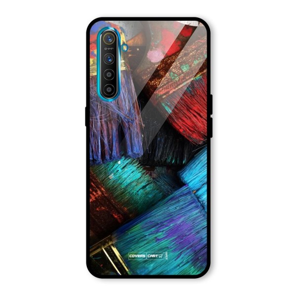 Magic Brushes Glass Back Case for Realme XT