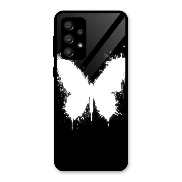 Magic Butterfly Glass Back Case for Galaxy A32