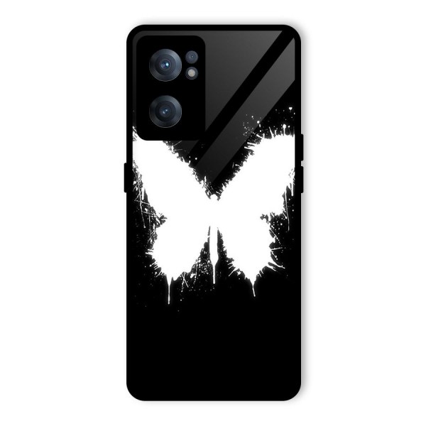 Magic Butterfly Glass Back Case for OnePlus Nord CE 2 5G
