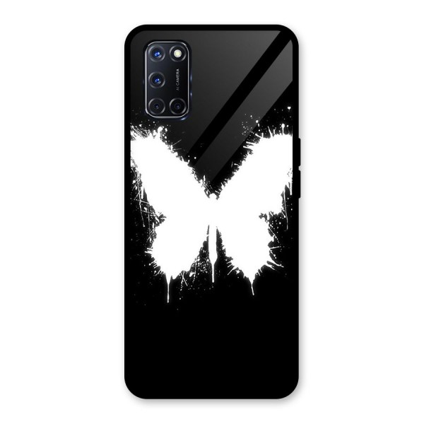 Magic Butterfly Glass Back Case for Oppo A52