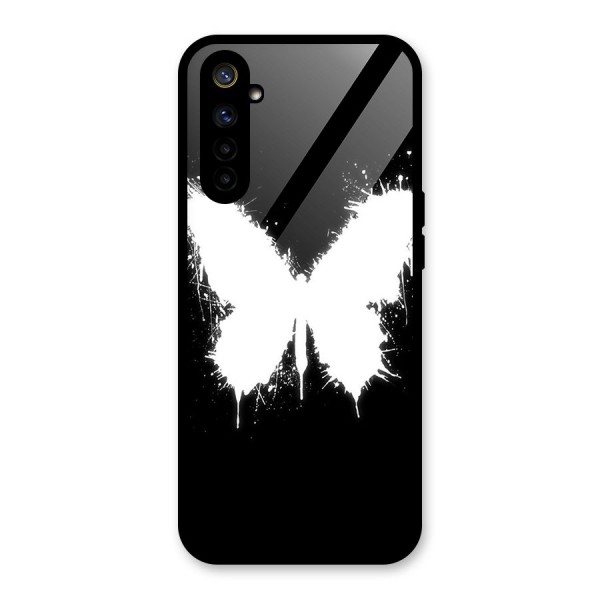 Magic Butterfly Glass Back Case for Realme 6