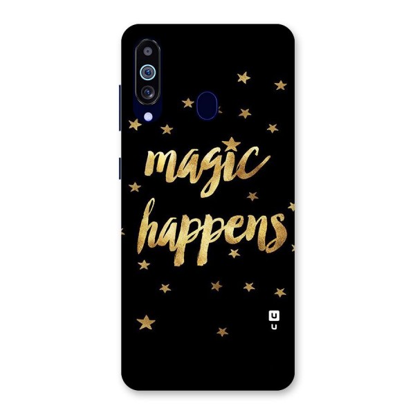 Magic Happens Back Case for Galaxy A60