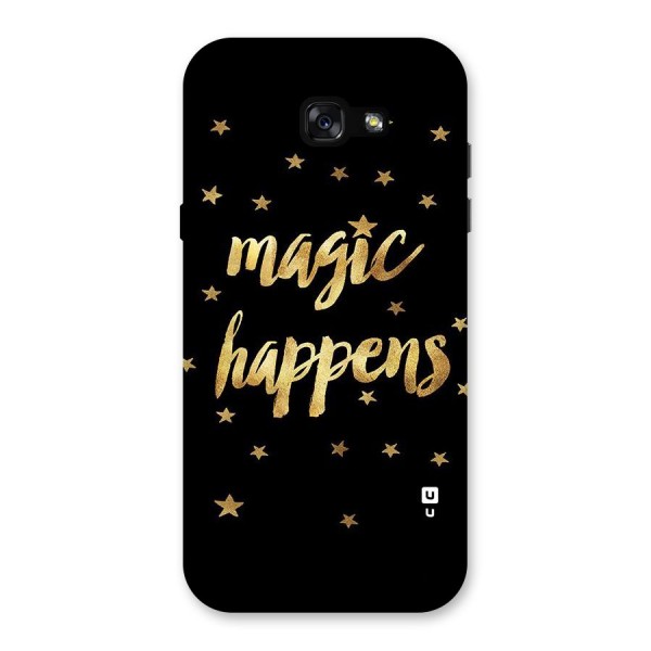 Magic Happens Back Case for Galaxy A7 (2017)