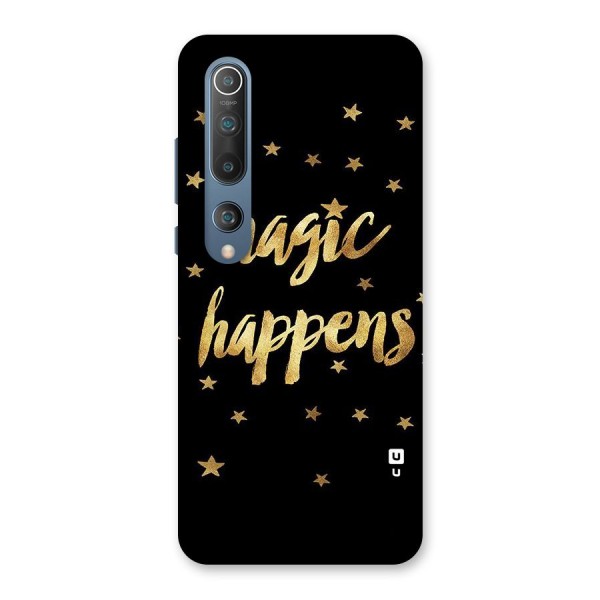 Magic Happens Back Case for Mi 10