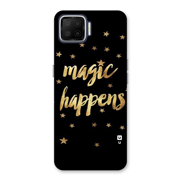 Magic Happens Back Case for Oppo F17