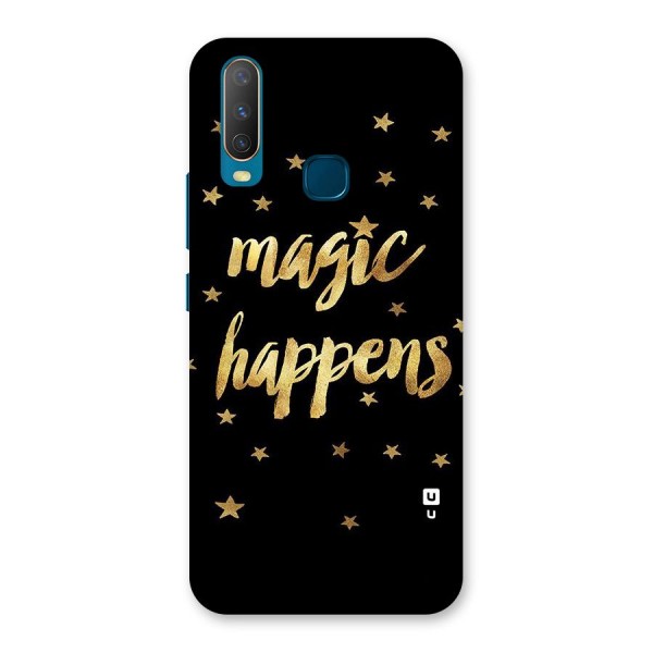 Magic Happens Back Case for Vivo U10