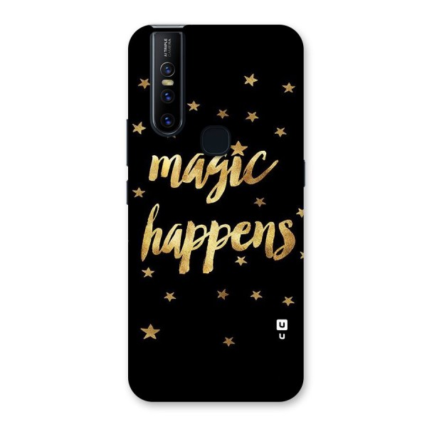 Magic Happens Back Case for Vivo V15