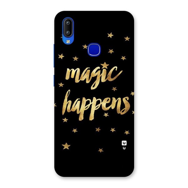 Magic Happens Back Case for Vivo Y91