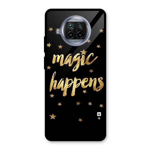 Magic Happens Glass Back Case for Mi 10i