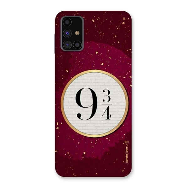 Magic Number Back Case for Galaxy M31s