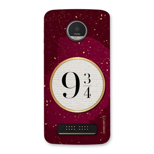 Magic Number Back Case for Moto Z Play