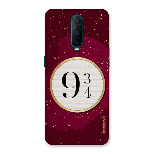 Magic Number Back Case for Oppo R17 Pro