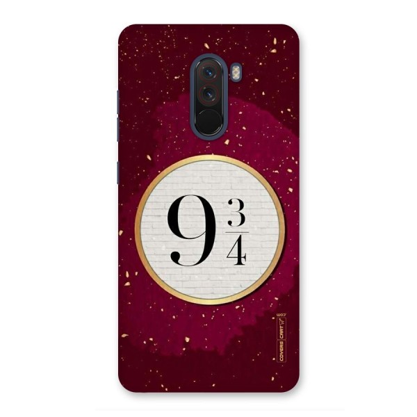 Magic Number Back Case for Poco F1