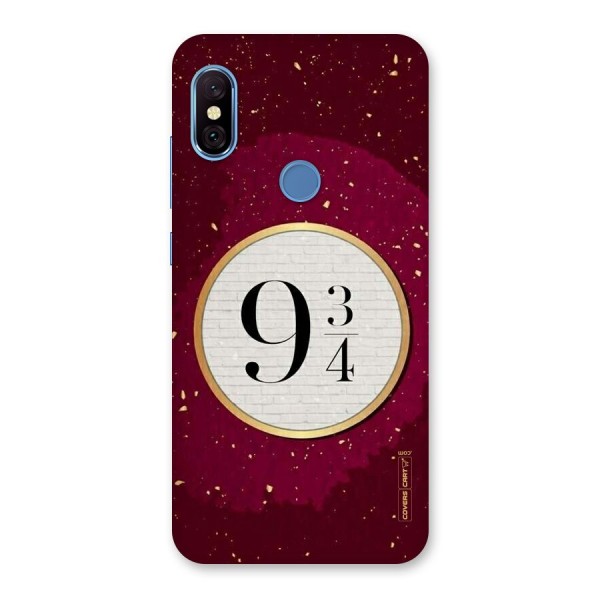 Magic Number Back Case for Redmi Note 6 Pro