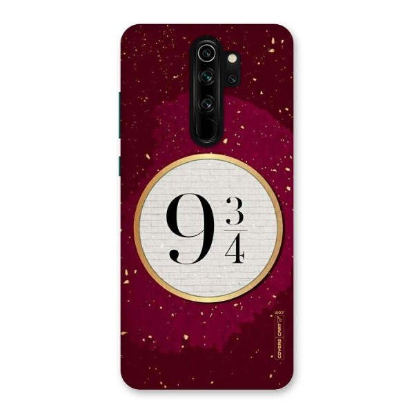 Magic Number Back Case for Redmi Note 8 Pro