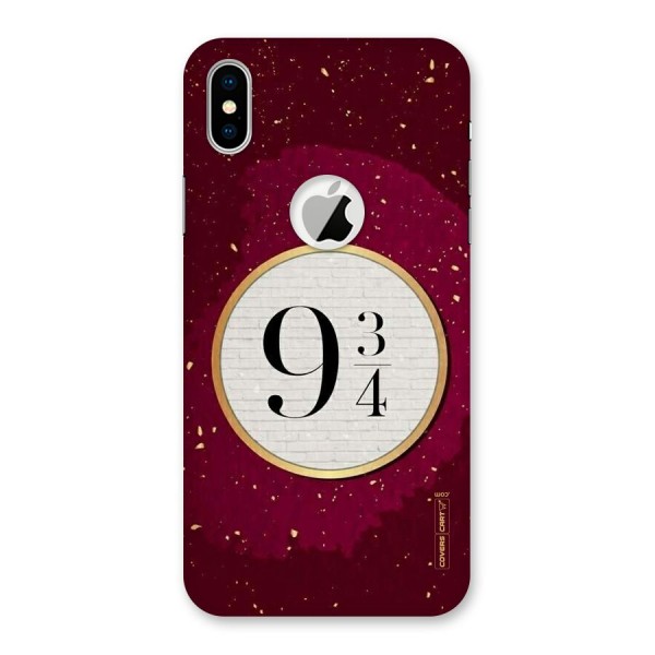 Magic Number Back Case for iPhone XS Logo Cut