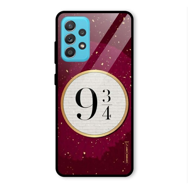 Magic Number Glass Back Case for Galaxy A52s 5G