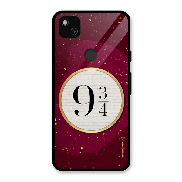 Magic Number Glass Back Case for Google Pixel 4a