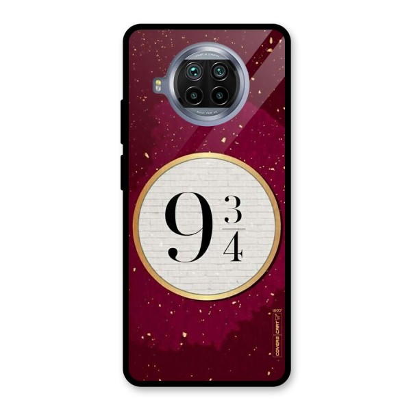 Magic Number Glass Back Case for Mi 10i