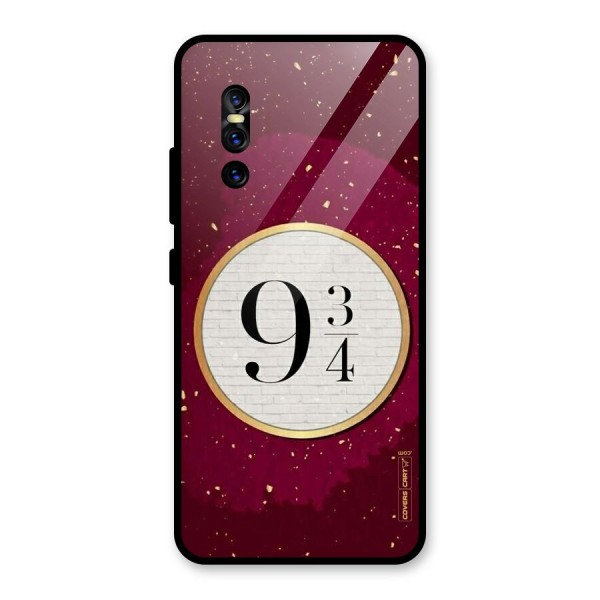 Magic Number Glass Back Case for Vivo V15 Pro