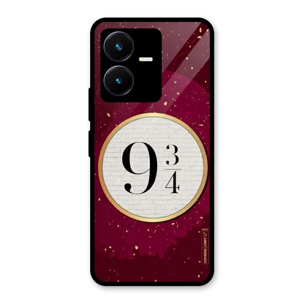 Magic Number Glass Back Case for Vivo Y22