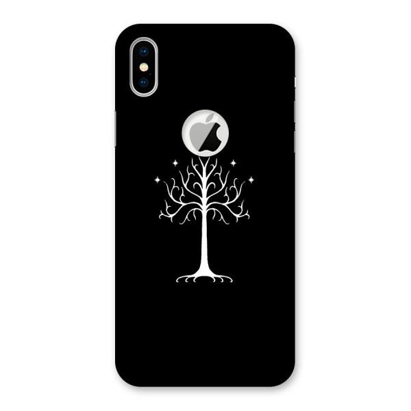 Magic Tree Back Case for iPhone XS Logo Cut