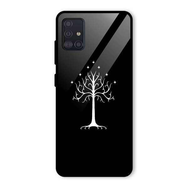 Magic Tree Glass Back Case for Galaxy A51