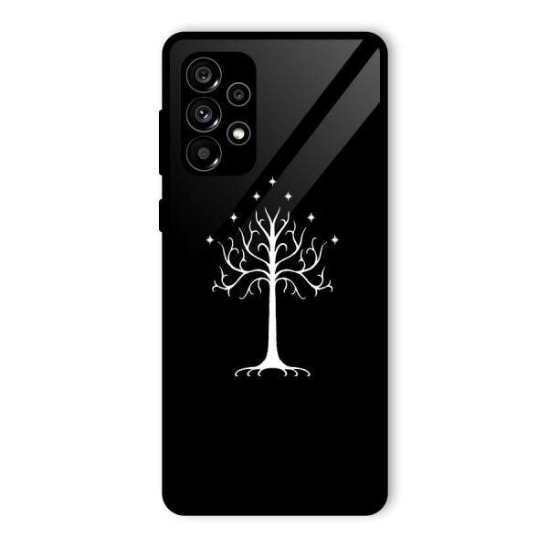 Magic Tree Glass Back Case for Galaxy A73 5G