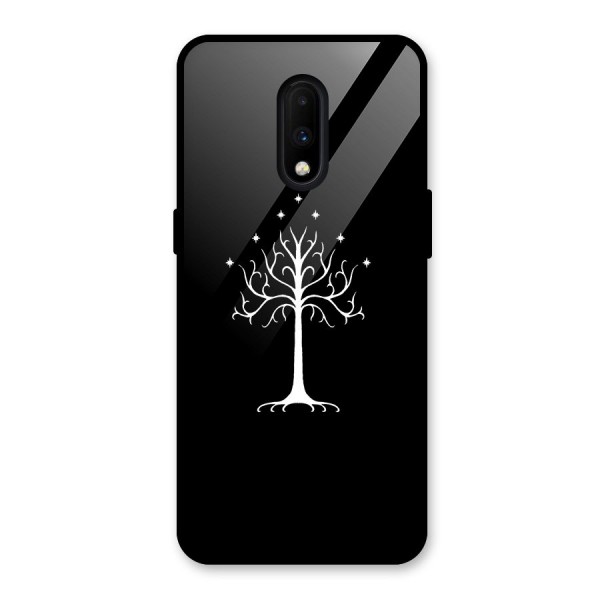 Magic Tree Glass Back Case for OnePlus 7