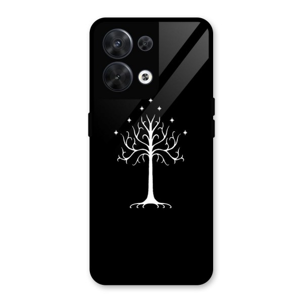 Magic Tree Glass Back Case for Oppo Reno8 5G