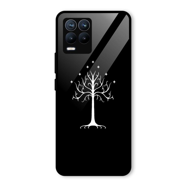 Magic Tree Glass Back Case for Realme 8 Pro